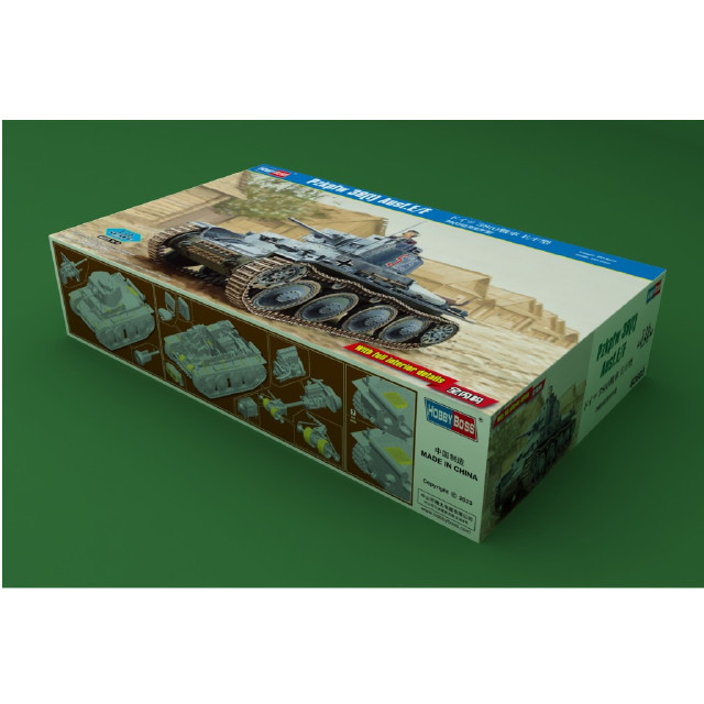 [PTM](再販)ファイティングヴィークルシリーズ 1/16 ドイツ 38(t)戦車 E/F型 プラモデル(82603) HOBBY BOSS(ホビーボス)