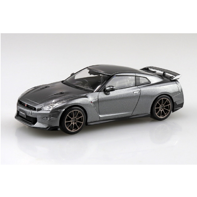 [PTM] 初回生産特典付属 楽プラ スナップキットNo.03-DM 1/32 ニッサン R35 NISSAN GT-R 2024(ダークメタルグレー) プラモデル(065495) アオシマ