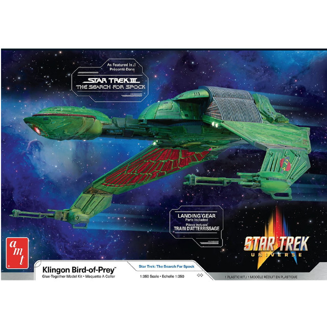 [PTM](再販)1/350 クリンゴン バード・オブ・プレイ STAR TREK(スター・トレック) プラモデル(AMT1400) AMT