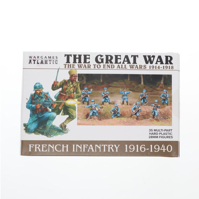 [PTM]The Great War French Infantry(1916-1940) プラモデル Wargames Atlantic