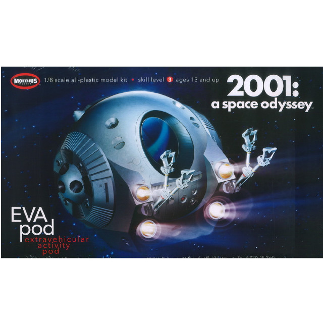 [PTM] (再販)1/8 スペースポッド 2001年宇宙の旅 プラモデル(MOE2001-4) メビウスモデル