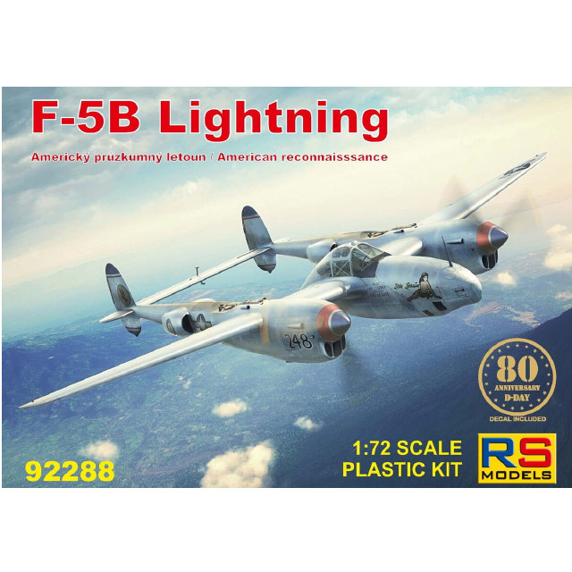 [PTM] 1/72 F-5B ライトニング プラモデル(92288) RSモデル