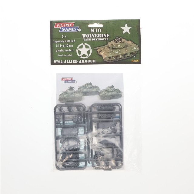 [PTM] 1/144 WW2 Allied Armour M10 WOLVERINE Tank Destroyer M10駆逐戦車ウルヴァリン(6両セット) プラモデル(VG12007) VICTRIX GAMES(ビクトリックスゲームス)