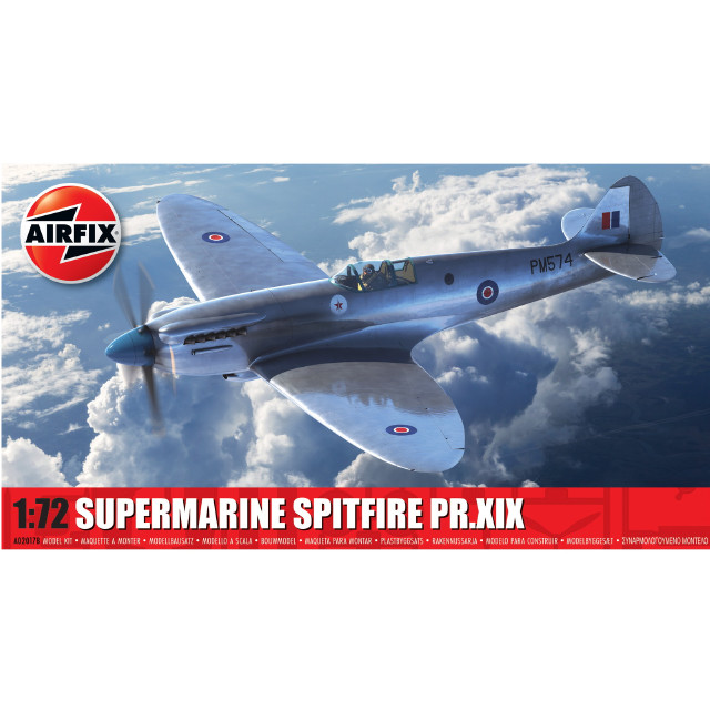 [PTM] 1/72 スーパーマリーン スピットファイア PR.XIX プラモデル(X-2017B) AIRFIX(エアフィックス)