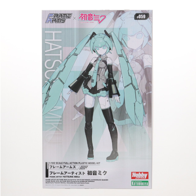 [PTM] コトブキヤショップ限定特典付属 フレームアームズ 1/100 フレームアーティスト 初音ミク VOCALOID(ボーカロイド) プラモデル(FA129) コトブキヤ