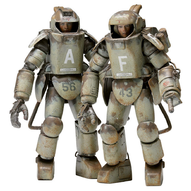 [PTM] (再販) 1/20 A.F.S. Mk.I & A.F.S. Mk.II SET マシーネンクリーガー プラモデル(MK-076) ウェーブ(WAVE)