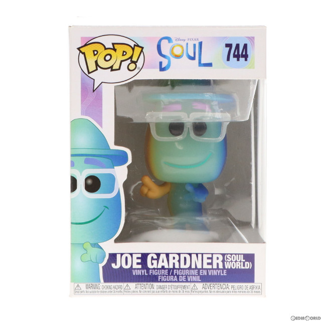 [SFT]POP! PIXAR 744 ジョー・ガードナー(ソウルワールド) ソウルフル・ワールド 完成品 ソフビフィギュア FUNKO(ファンコ)