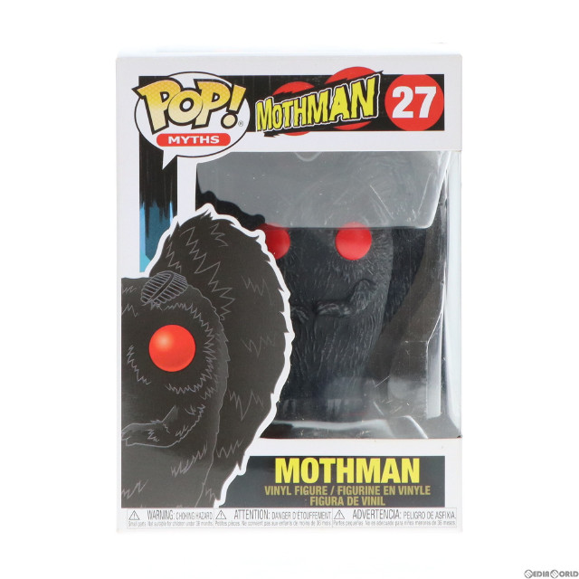 [SFT]POP! MYTHS Series 27 MOTHMAN(モスマン) 完成品 ソフビフィギュア FUNKO(ファンコ)