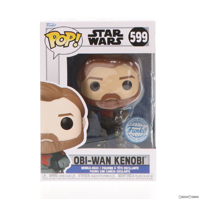 [SFT]POP! スター・ウォーズ 599 オビ=ワン・ケノービ STAR WARS 完成品 ソフビフィギュア entertainmentEarth限定 FUNKO(ファンコ)