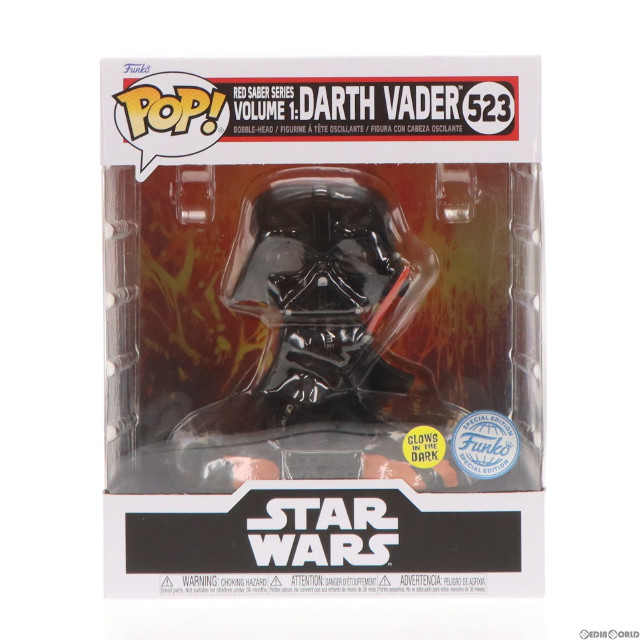 [SFT]POP! スター・ウォーズ RED SABER SERIES Vol.1 523 ダースベイダー STAR WARS 完成品 ソフビフィギュア FUNKO(ファンコ)