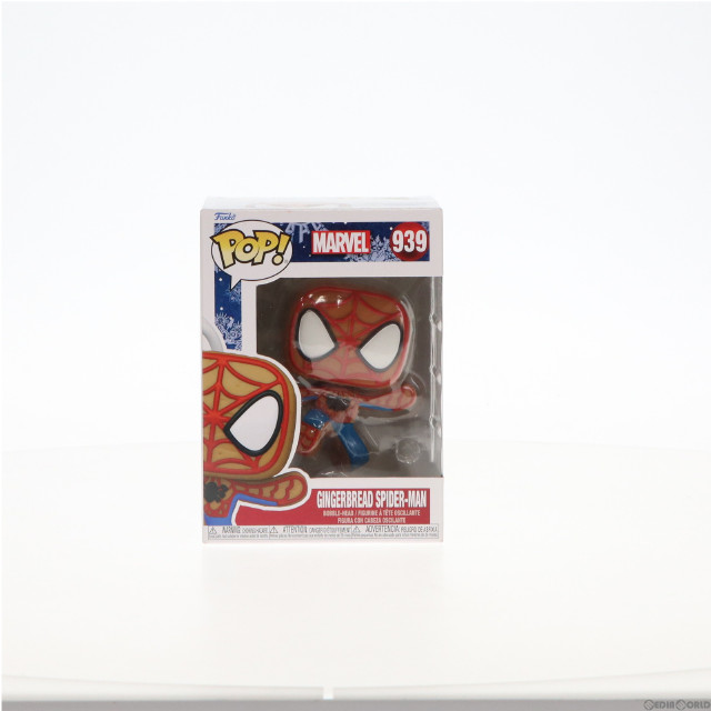 [SFT]POP! MARVEL #939 ジンジャーブレッド スパイダーマン 完成品 ソフビフィギュア FUNKO(ファンコ)