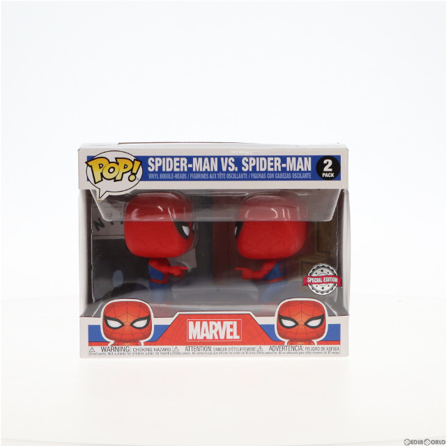 [SFT]POP! MARVEL スパイダーマン VS スパイダーマン 2パック 完成品 ソフビフィギュア FUNKO(ファンコ)