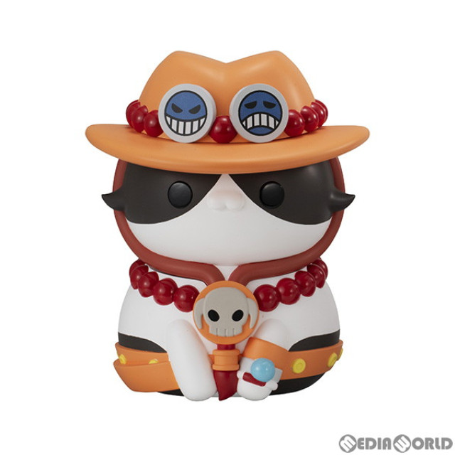 [SFT]MEGA CAT PROJECT ポートガス・D・エース ニャンとも大きなニャンピースニャーン! ONE PIECE(ワンピース) 完成品 ソフビフィギュア メガハウス