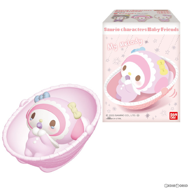 [SFT](BOX)(食玩)SANRIO CHARACTERS BABY FRIENDS(サンリオキャラクターズ ベビーフレンズ) ソフビフィギュア(12個) バンダイ