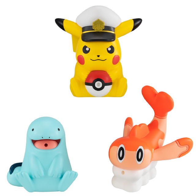 [SFT] (BOX)(食玩)ポケモン みずでっぴゅ〜 ポケットモンスター ソフビフィギュア(12個) バンダイ