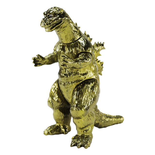 [SFT] CCPミドルサイズシリーズ 第13弾 ゴジラ(1954) メッキペイントゴールド Ver. 完成品 ソフビフィギュア CCP