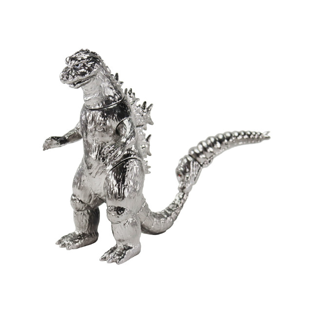[SFT] CCPミドルサイズシリーズ 第13弾 ゴジラ(1964) メッキペイントシルバー Ver. 完成品 ソフビフィギュア CCP