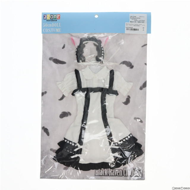 [DOL]50cm Black Raven Clothing コルネイユ ノクチューン ドレスset(ホワイト) ドール用衣装(FAR138-WHT) アゾン