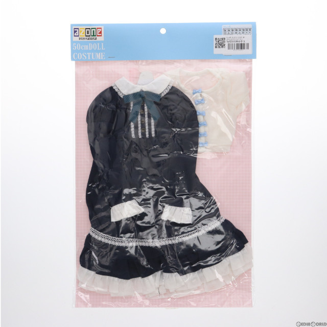 [DOL]50cm用 ELLEN'S CLOSET 夢見る乙女のクラロリセット ネイビー×ホワイト ドール用衣装(FAR190-NVW) アゾンインターナショナル