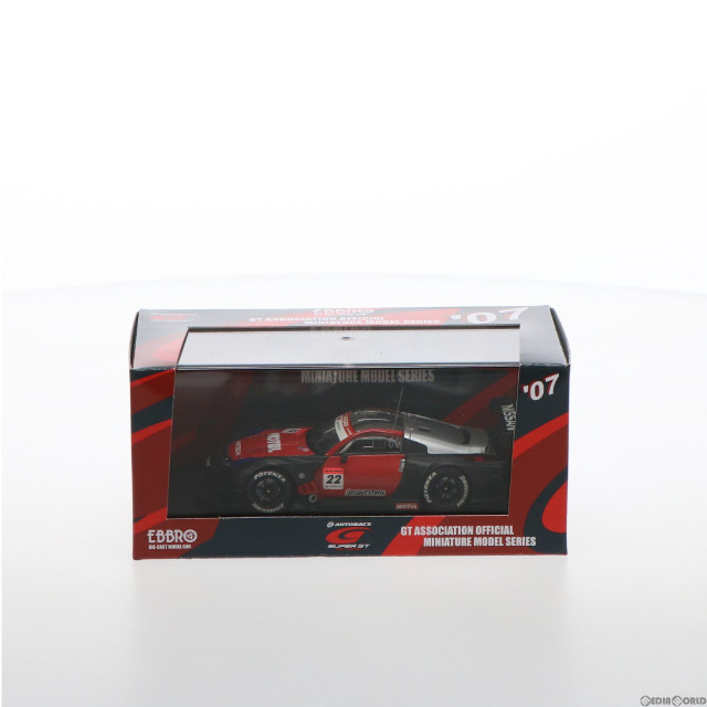 [MDL]オートバックス SUPER GT 2007シリーズ 1/43 MOTUL AUTECH Z Super GT500 Test car 2007 #22 (ブラック×レッド) 完成品 ミニカー(911) EBBRO(エブロ)