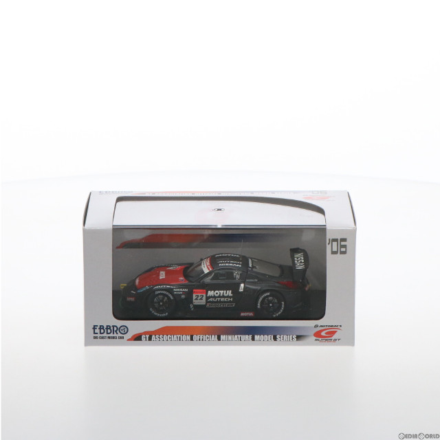 [MDL]オートバックス SUPER GT 2006シリーズ 1/43 モチュール オーテック Z テストカー SUPER GT500 BRIGESTONE #22(ブラック) 完成品 ミニカー(43793) EBBRO(エブロ)