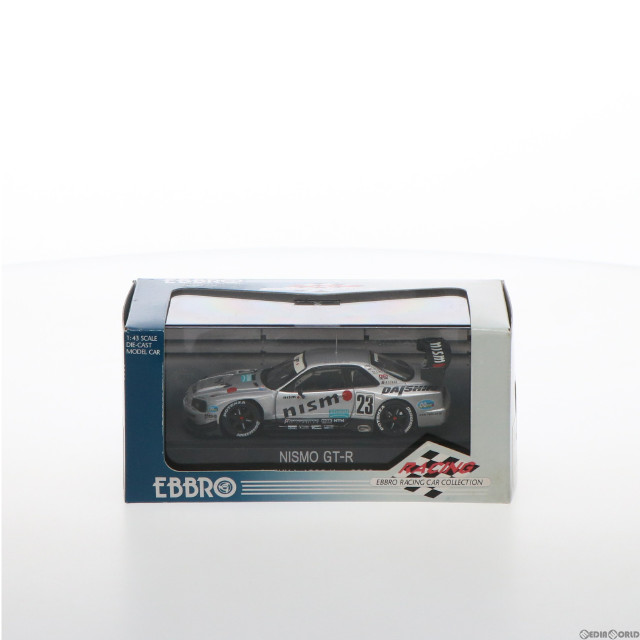 [MDL]RACING CAR COLLECTION 1/43 NISMO GT-R SUZUKA 1000km BRIDGESTONE #23(シルバー×ブラック) 完成品 ミニカー(43141) EBBRO(エブロ)