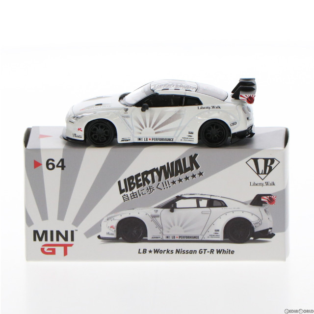 MDL]MINI-GT LBWK LB-WORKS 日産 GT-R ホワイト 1/64 完成品 ミニカー TSM MODEL 【買取800円】｜ |  カイトリワールド