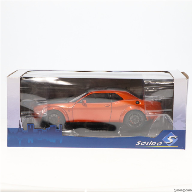 [MDL]1/18 ダッジ チャレンジャー SRT ヘルキャット ワイドボディ(オレンジメタリック) 完成品 ミニカー(海外流通版)(S1805703) SOLIDO(ソリド)