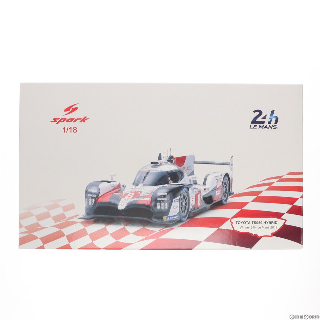 [MDL]1/18 TOYOTA TS050 HYBRID TOYOTA GAZOO Racing Winner 24H Le Mans 2019 S. Buemi K. Nakajima F. Alonso #8 完成品 ミニカー(18LM19) Spark(スパーク)