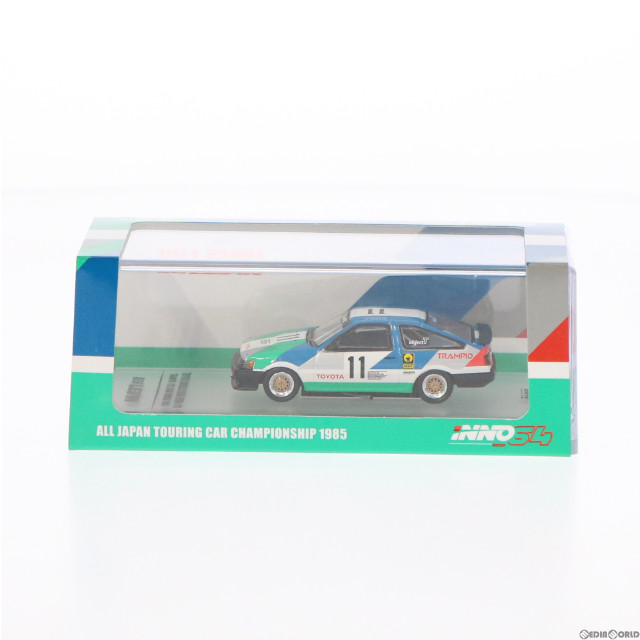 [MDL]1/64 トヨタ カローラ レビン AE86 TRAMPIO JTCC 1985 #11 完成品 ミニカー(IN64-AE86-11TR85) INNO MODELS(イノモデル)