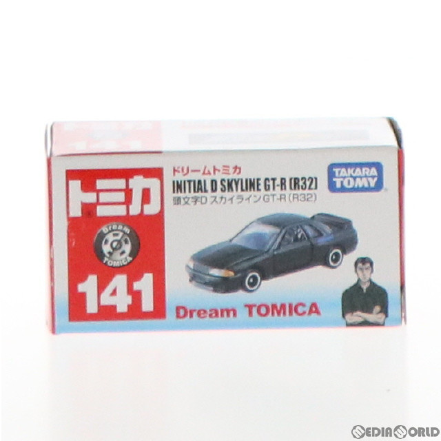 [MDL]ドリームトミカ No.141 頭文字D スカイライン GT-R R32(ブラック) 1/59 完成品 ミニカー タカラトミー