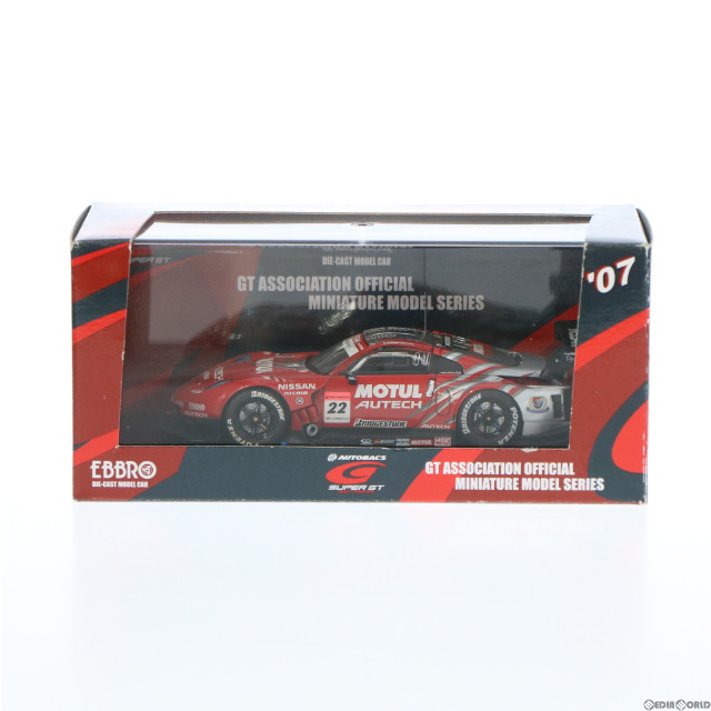 [MDL]オートバックス SUPER GT 2007シリーズ 1/43 モチュールオーテックZ スーパーGT 2007 マレーシア #22(シルバー×レッド) 完成品 ミニカー(43914) EBBRO(エブロ)