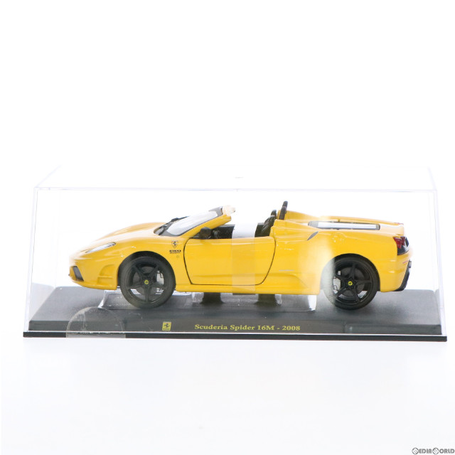 [MDL](ミニカー単品) 1/24 スクーデリア スパイダー 16M 2008(イエロー) レ・グランディ・フェラーリ・コレクション 第22号 同梱品 完成品 ミニカー デアゴスティーニ・ジャパン