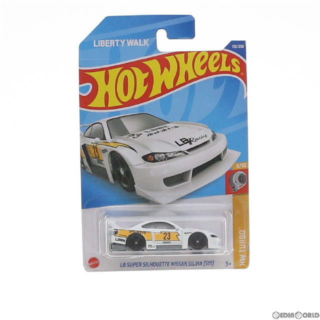 [MDL]Hot Wheels(ホットウィール) TURBO LB スーパーシルエット 日産シルビア S15 1/64 完成品 ミニカー(HHF07) Mattel(マテル)