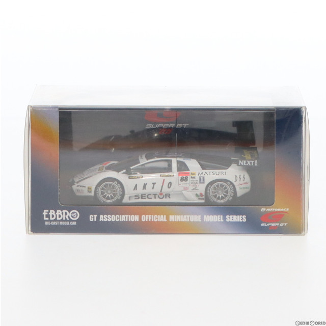 [MDL]1/43 JLOC MURCIE RG-1 SUPER GT 500 2005 AKTIO #88(ホワイト×ブラック) オートバックス SUPER GT '05 完成品 ミニカー(43772) EBBRO(エブロ)