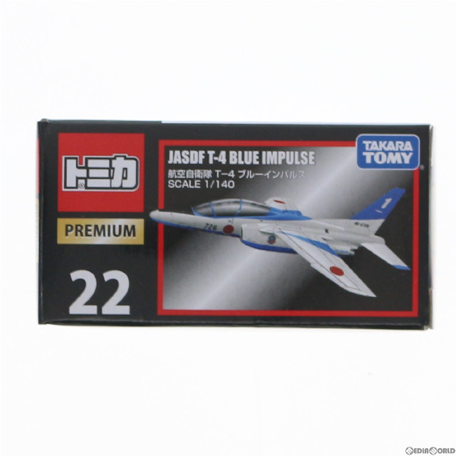 [MDL]トミカプレミアム 22 航空自衛隊 T-4 ブルーインパルス(ホワイト×ブルー) 完成品 飛行機 タカラトミー