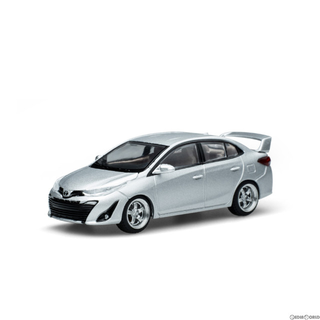 [MDL]1/64 TOYOTA GR VIOS SILVER 完成品 ミニカー(PR64-TVIO-19SL) POP RACE(ポップレース)