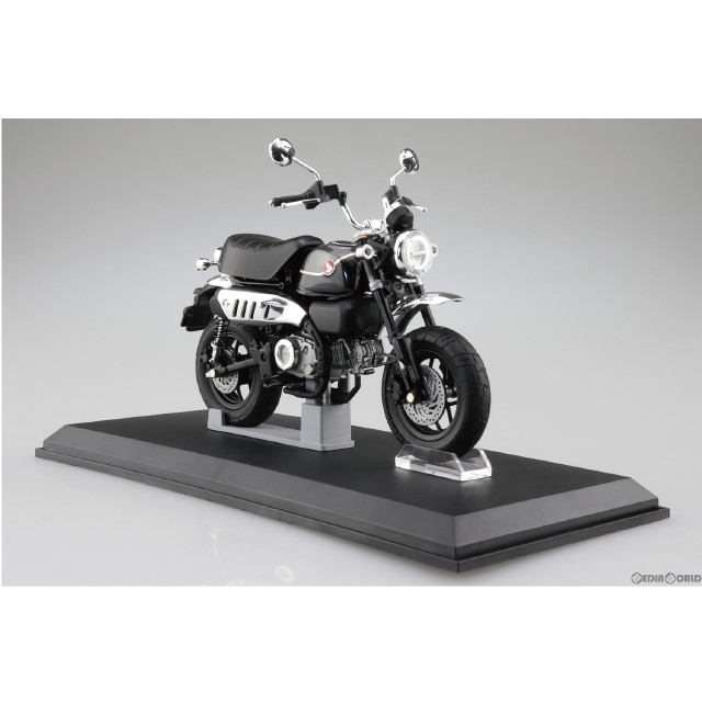 [MDL]1/12 完成品バイク Honda Monkey125 '22 パールシャイニングブラック ミニカー(111222) スカイネット(アオシマ)