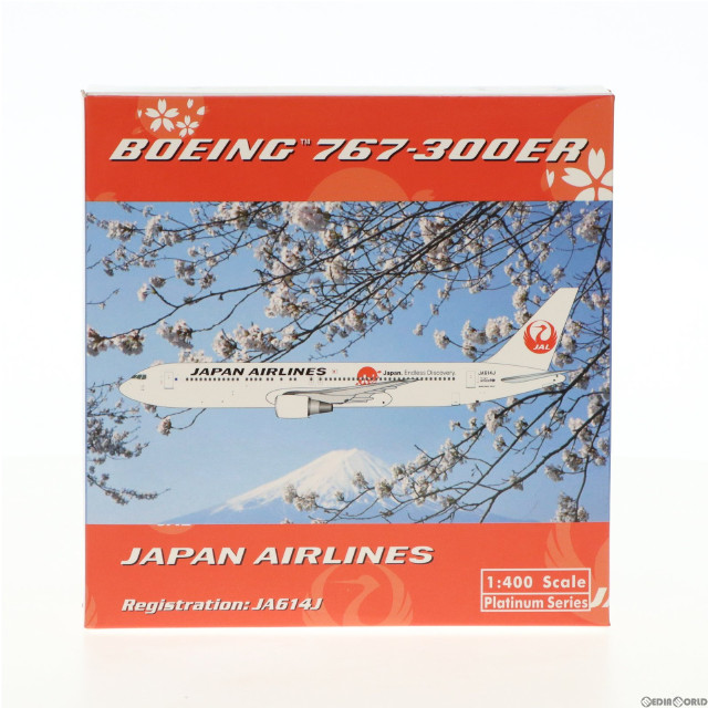 [MDL]1/400 B767-300 JAL Japan Endless Discovery/エンドレスディスカバリー JA614J 完成品 飛行機(10515) Phoenix(フェニックス)