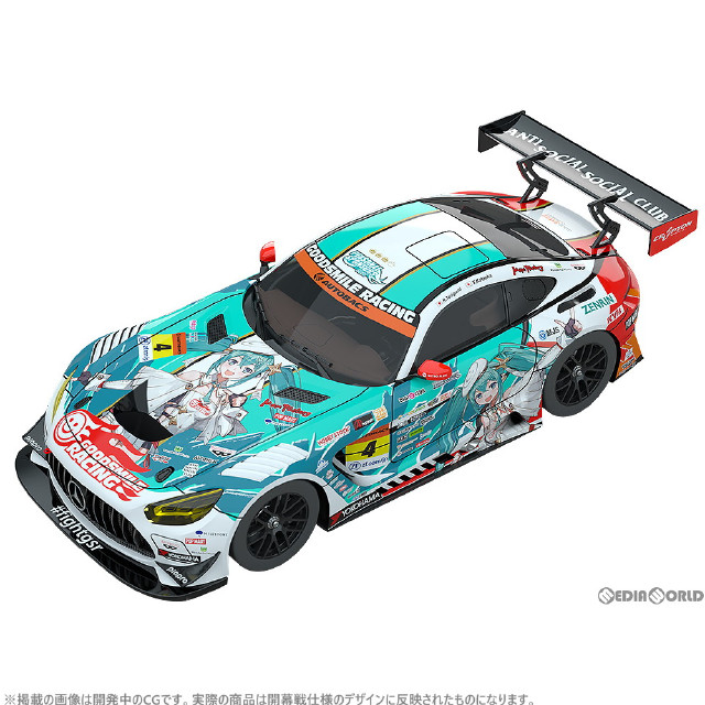 [MDL]1/43 グッドスマイル 初音ミク AMG 2023 開幕戦Ver. 初音ミク GTプロジェクト 完成品 ミニカー グッドスマイルレーシング