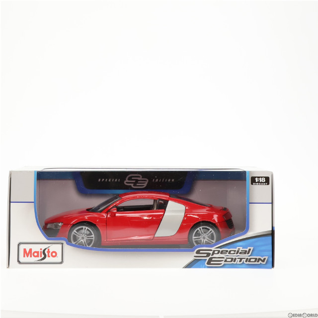 [MDL]Audi(アウディ) R8(レッド) SPECIAL EDITION 1/18 完成品 ミニカー(46629) Maisto(マイスト)