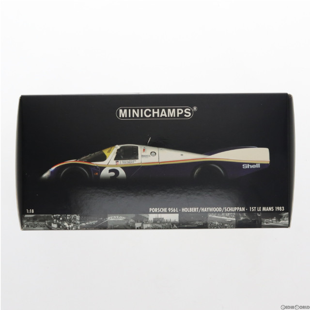 [MDL]1/18 Porsche 956L 1st LE MANS 1983 Rothmans #3(ホワイト×ブルー×レッド) 完成品 ミニカー(180836903) MINICHAMPS(ミニチャンプス)