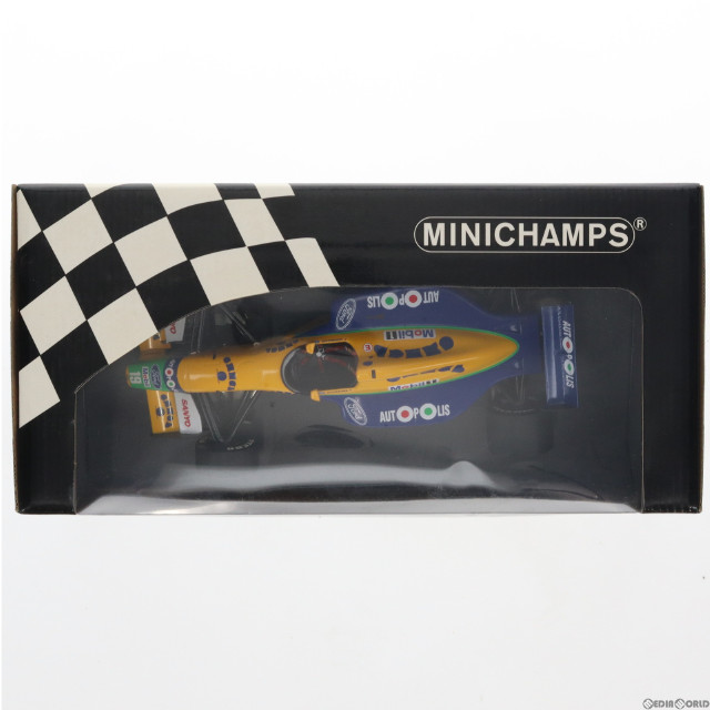 [MDL]1/18 Benetton Ford B191 M.Schumacher #19(イエロー×ブルー) 完成品 ミニカー(100910119) MINICHAMPS(ミニチャンプス)