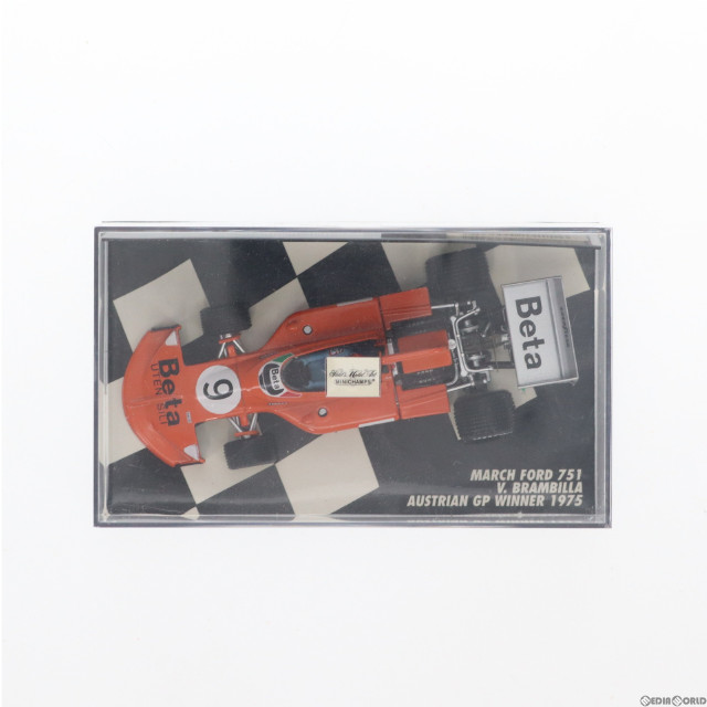 [MDL]1/43 MARCH FORD 751 AUSTRIAN GP WINNER 1975 Beta #9(オレンジ) 完成品 ミニカー(430750009) MINICHAMPS(ミニチャンプス)