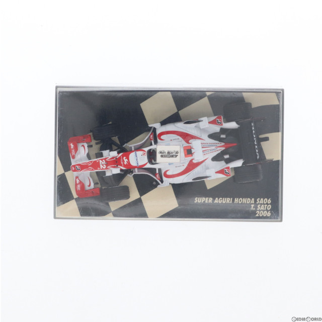 [MDL]1/43 SUPER AGURI HONDA(スーパー アグリ ホンダ) SA06 SAMANTHA KINGZ #22(ホワイト×レッド) 完成品 ミニカー(400060222) MINICHAMPS(ミニチャンプス)