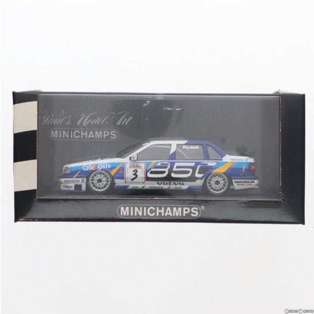 [MDL]1/43 Volvo(ボルボ) 850 Saloon BTCC 1996 MICHELIN #3(ホワイト×ブルー) 完成品 ミニカー(430961703) MINICHAMPS(ミニチャンプス)