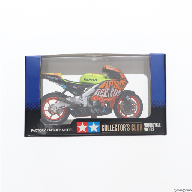 [MDL]1/22 HONDA(ホンダ) RC211V Valencia GP World Champion 2003 REPSOL #46(オレンジ×イエロー) コレクターズクラブ モーターサイクルモデルズ 完成品 ミニカー タミヤ