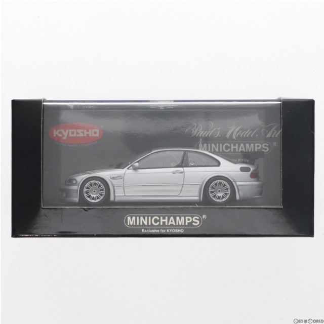 [MDL]1/43 BMW M3 GTR 『Street』 2001(シルバー) 完成品 ミニカー(403012105) MINICHAMPS(ミニチャンプス)