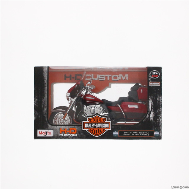 [MDL]1/12 HARLEY DAVIDSON 2013 FLHTK ELECTRA GLIDE ULTRA LIMITED(レッド×ブラック) 完成品 ミニカー(32323) Maisto(マイスト)