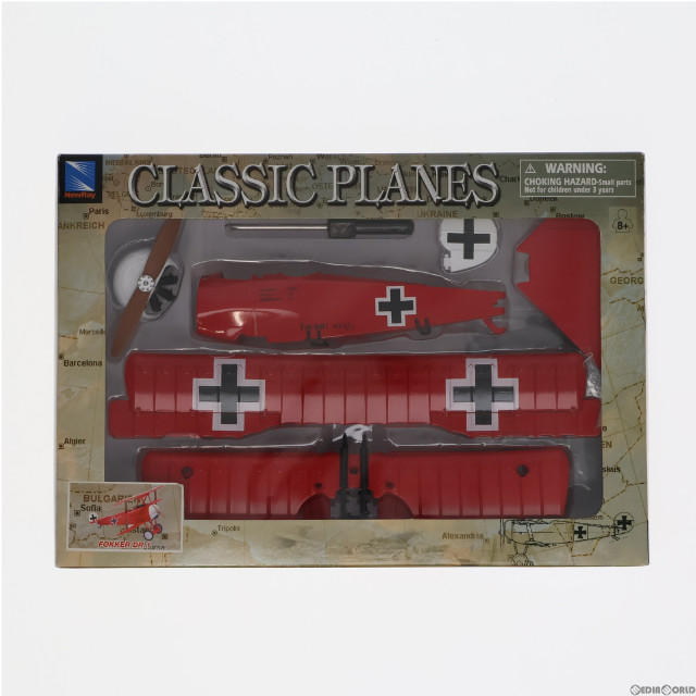 [MDL]FOKKER DR.1 CLASSIC PLANES 完成品 ミニカー NewRay(ニューレイ)